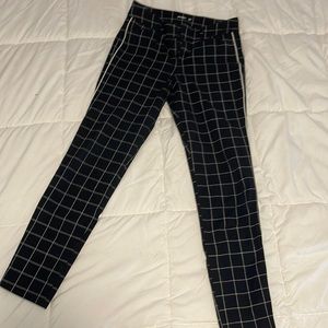 Checked old navy pants